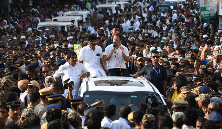 Rahul Gandhi in Wayanad